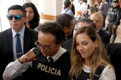 Christian Zurita se integró al binomio con Andrea González Nader tras el asesinado de Fernando Villavicencio.