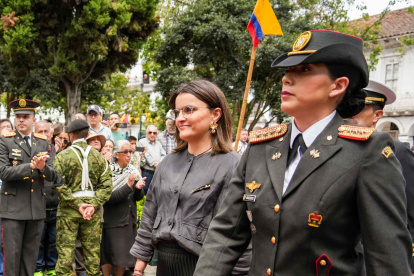 La vicepresidenta de Ecuador, María José Pinto.