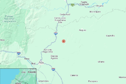 Temblor en Ecuador este 6 de noviembre.