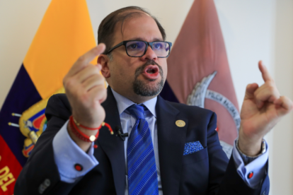 El ministro del Interior reveló que los sucedido en Guayaquil fue una distracción.