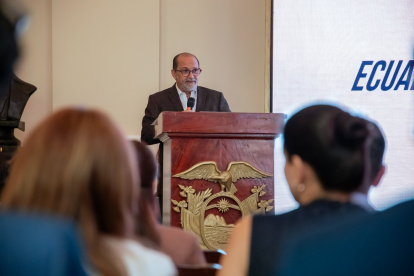 Humberto Plaza, gobernador del Guayas.