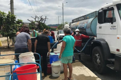 Gran parte de Guayaquil sufrirá un corte de agua potable este domingo 9 de noviembre.