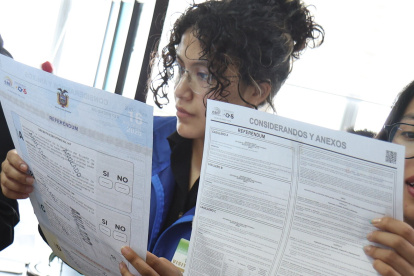 En caso de ganar el sí en la pregunta sobre la Asamblea Constituyente, el siguiente paso será la elección de asambleístas.