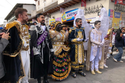 Estos son los trajes con los que los personajes de la Mama Negra desfilaran este sábado 8 de noviembre