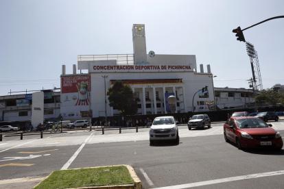 En el estadio Olímpico Atahual se realizaron diversos arreglos a propósito del concierto de Shakira.