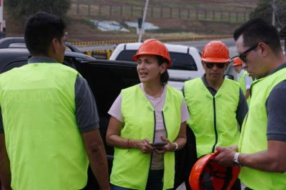 La ministra Inés Manzano ya ha tenido polémicas con el Municipio de Guayaquil.