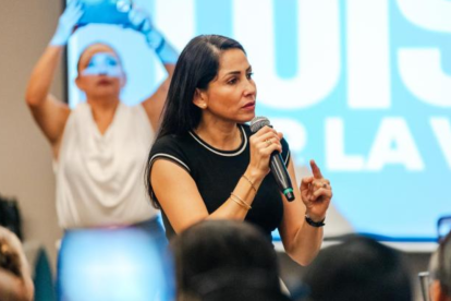 Luisa González no descartó posibles candidaturas.