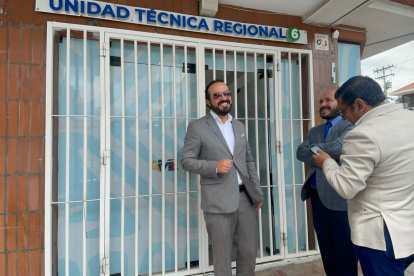 Patricio Maldonado es presidente de la AME y el alcalde de Nabón.