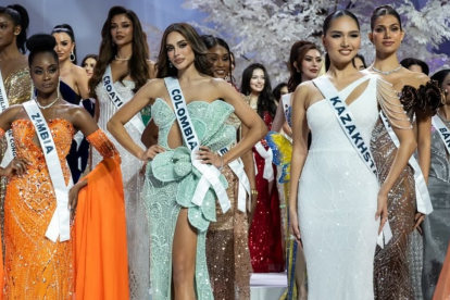 Candidatas en el Miss Universe 2025.
