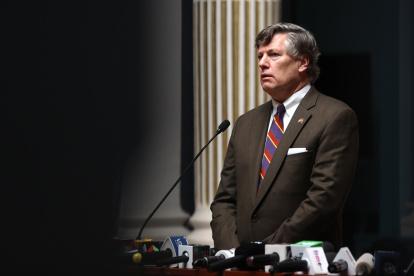 El subsecretario de Estado de Estados Unidos, Christopher Landau.