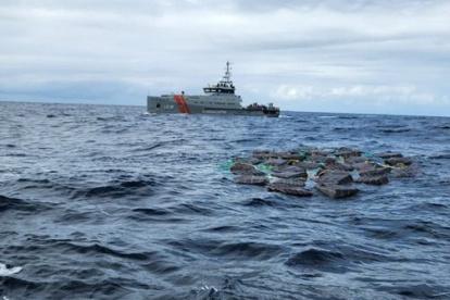 La droga fue hallada en altamar durante un operativo de cooperación internacional entre Ecuador y Estado