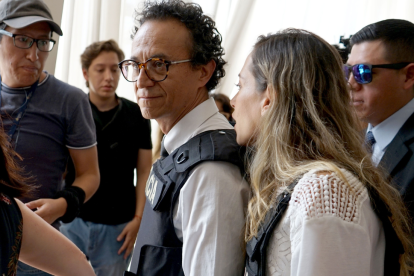 Christian Zurita y Andrea González Nader fueron binomio presidencial en 2023.