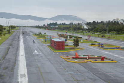 El parque Bicentenario será el nuevo epicentro cultural de Quito con la futura arena de espectáculos.