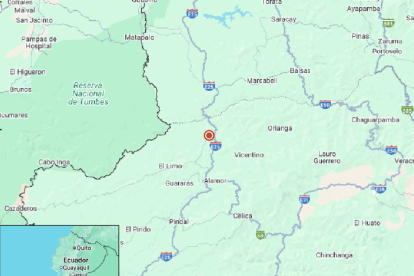 Temblor en Ecuador este 12 de noviembre.