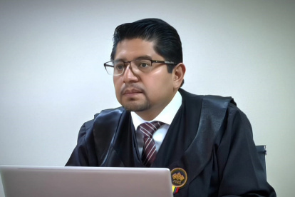 La Fiscalía solicitó fijar fecha y hora para formular cargos en contra del exjuez David Jacho.