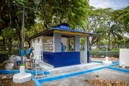 La Estación de Acción Segura (EAS) se habilita donde por años existió un Puesto de Auxilio Inmediato (PAI), de la Policía Nacional.