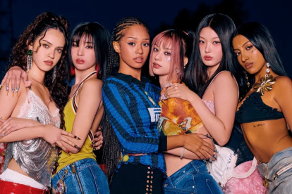 Manon, Sophia, Daniela, Lara, Megan y Yoonchae son las miembros de Katseye.