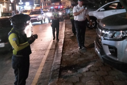 La ATM realizó un operativo en algunas zonas de Guayaquil.