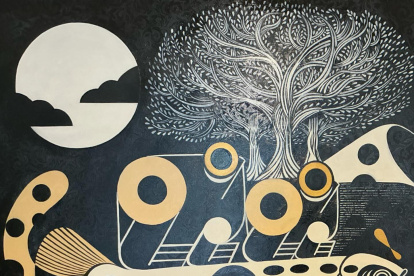 Lewis maneja una estética donde conviven la geometría del espacio citadino, las pulsiones del tecno industrial, y más.