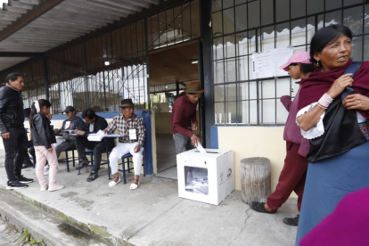 En Otavalo se llevaron a cabo los comicios sin novedades y con poco turismo.