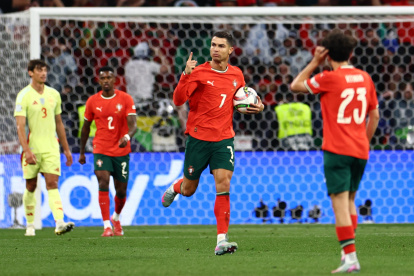 Cristiano Ronaldo es la estrella de la selección de Portugal.