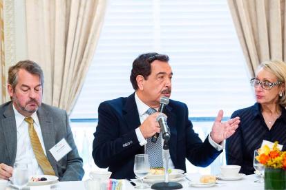 El exalcalde de Guayaquil y líder del Partido Social Cristiano (PSC), Jaime Nebot.