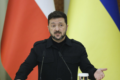 El presidente ucraniano Volodímir Zelenski está de gira por Grecia, Francia y España.