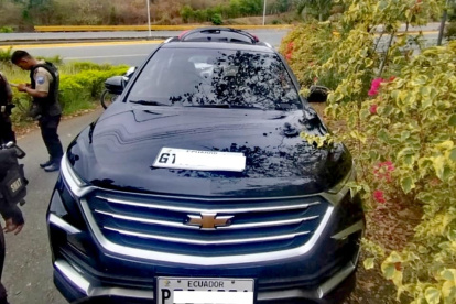 El automotor fue interceptado tras un operativo conjunto de la Policía Nacional y la empresa municipal Segura.