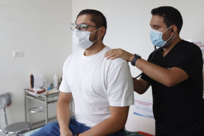 Atención. La Unidad Metropolitana de Salud Norte registra la mayor cantidad de casos respiratorios.