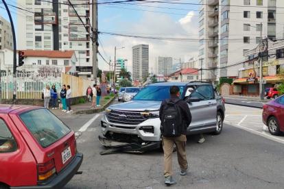 Uno de los siniestros ocurrió en la av. 6 de Diciembre y Veintimilla, norte de Quito.