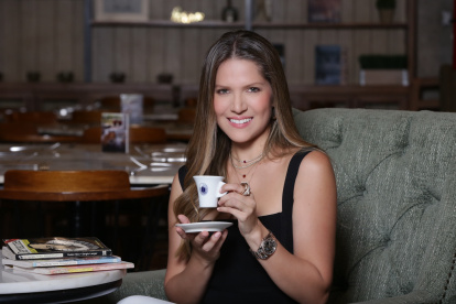 Gastronomía, literatura y calidez es el ambiente que creó esta empresaria.