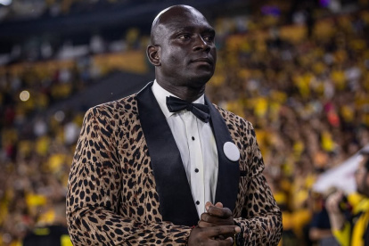 Segundo Castillo, exjugador de fútbol, es amante de la moda.