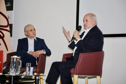 El martes, el encuentro Escribidores arrancó con una mesa sobre pensamiento político en la que intervino el autor Pedro Cateriano.