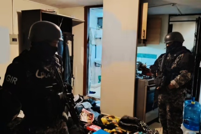 Un allanamiento en Quito permitió capturar a sacapintas que seguían a víctimas en Ibarra.