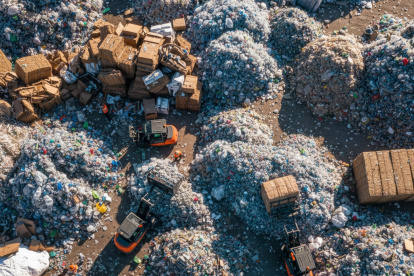 Clasificación de desechos.