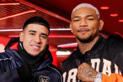 Kendry Páez y Michael Morales fútbol y UFC unidos.