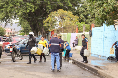 Operativo municipal en La Chemisse