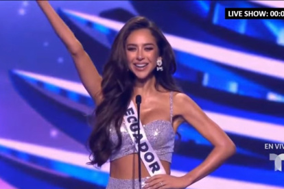 Nadia Mejía en Miss Universo 2025