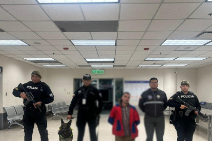 Un ciudadano de nacionalidad griega fue detenido en el aeropuerto.