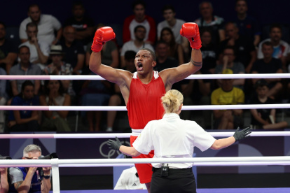 El boxeador Gerlon Congo, con experiencia en Juegos Olímpicos, es uno de los líderes de la delegación ecuatoriana para los Juegos Bolivarianos Ayacucho-Lima.