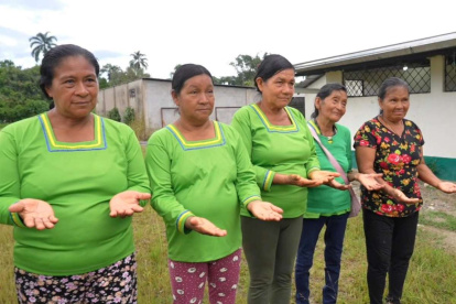 Labor. Las parteras reciben al bebé de manera experta y ancestral.