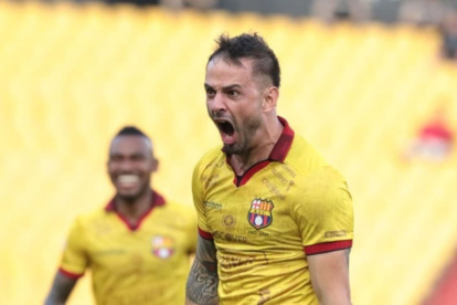 Octavio Rivero hizo el segundo gol de Barcelona.