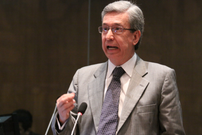 El último cargo de público de Enrique Herrería estuvo en la Corte Constitucional.