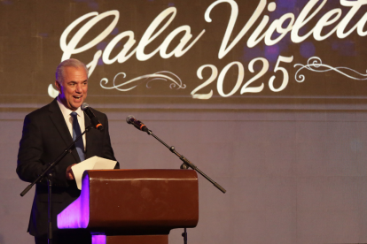 Ernesto Weisson durante su presentación.