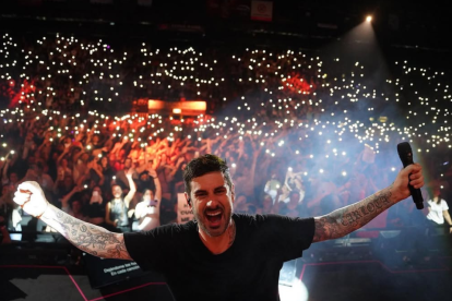 Melendi promete un show lleno de energía, en su presentación en Quito.