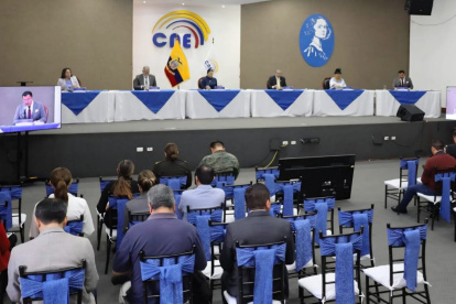 El Consejo Nacional Electoral (CNE) instaló la Audiencia Nacional de Escrutinio.