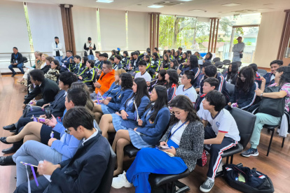 Como parte del 25N se han realizado jornadas de sensibilización en instituciones educativas.