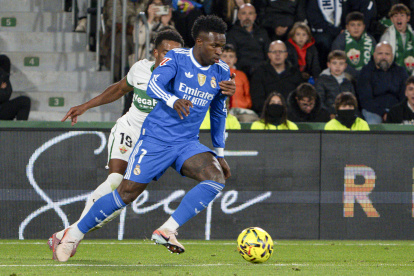 Vinícius Júnior, delantero de Real Madrid.