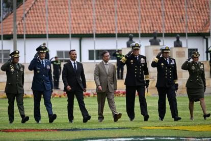 El presidente Gustavo Petro participó de una reciente celebración por el aniversario de la Policía Nacional y la promoción de oficiales.