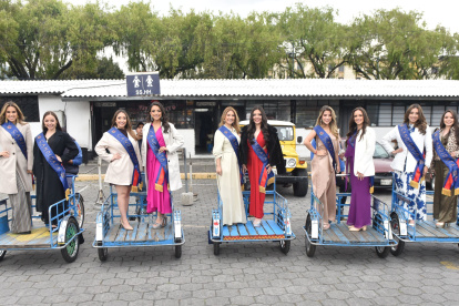 El martes, las jóvenes hicieron una visita al Mercado Mayorista, en el sur de la capital, donde conocieron de cerca el histórico centro de abastos de la ciudad.